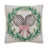 Pillow - Square - Tennis with Wreath