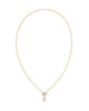 Kendra Scott - Necklace - Mini Elisa Toggle Short Pendant - Gold Ivory Mother Of Pearl
