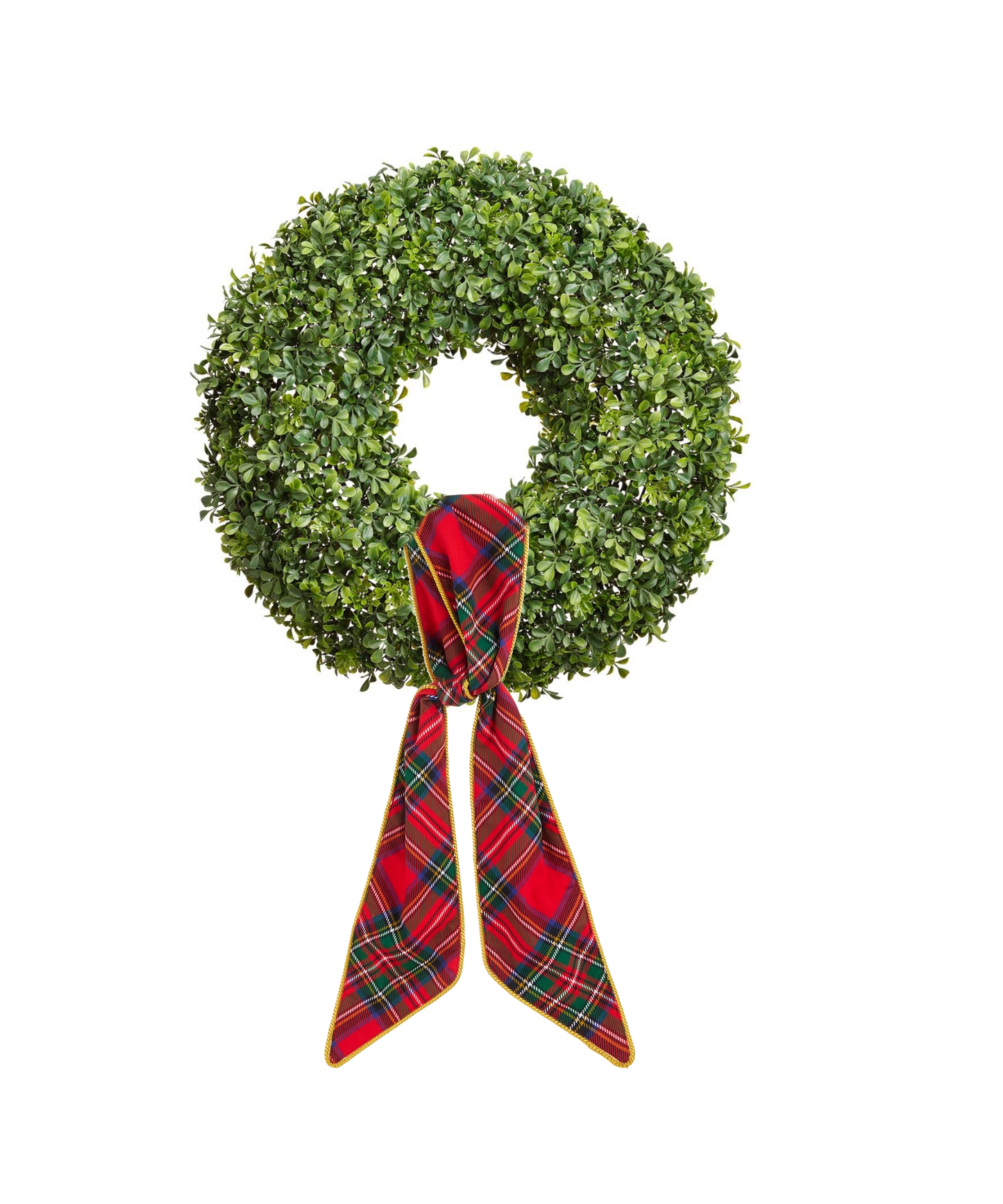 Wreath Sash - 60" Homestead Tartan Plaid