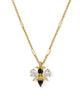 Kendra Scott - Necklace - Bee Short Pendant - Gold Black - Findlay Rowe Designs