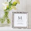 Mariposa - Frame - 4x4 Wavy - Silver Tone