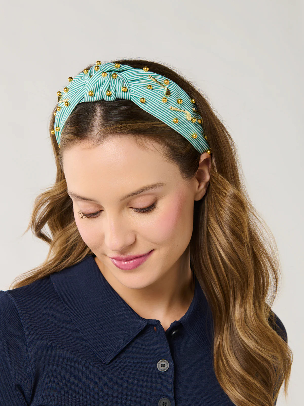 Shiraleah - Headband - Golf Charms - Green - Findlay Rowe Designs