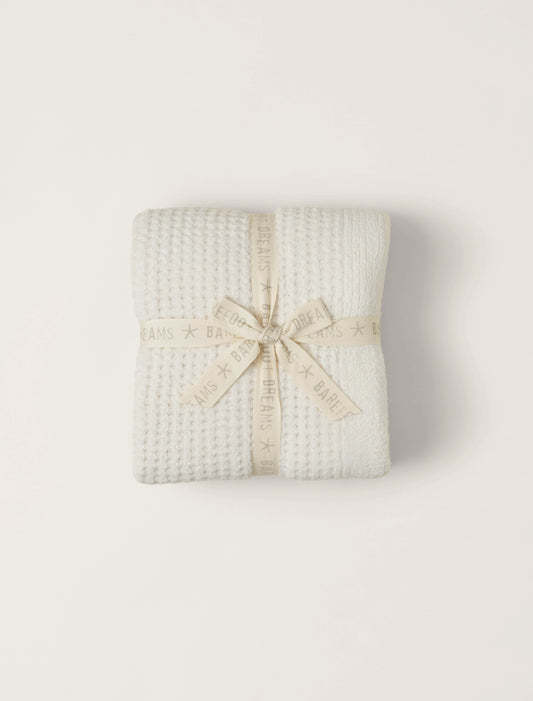 Barefoot Dreams - Waffle Throw CozyChic® - Cream - Findlay Rowe Designs
