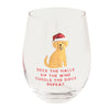 Mud Pie - Stemless Wine - Christmas Dogs - Findlay Rowe Designs