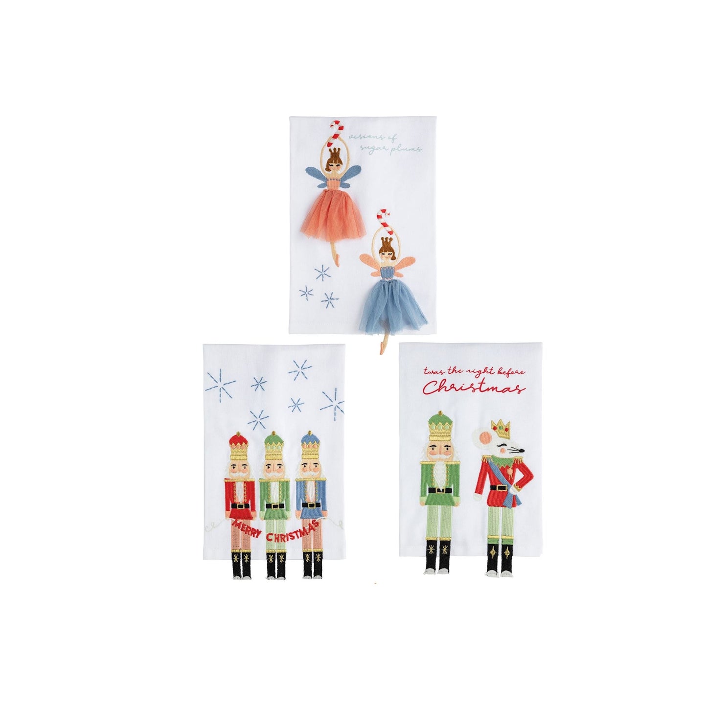 Mud Pie - Tea Towel - Dangle Leg - Nutcracker Ballet - Findlay Rowe Designs
