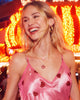 Kendra Scott - Ashton Heart - Short Pendant - Gold Red Glass - Findlay Rowe Designs