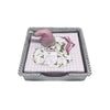 Mariposa - Napkin Weight - Santa Hat - Pink - Findlay Rowe Designs