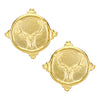 Susan Shaw - Earrings - Stag Studs