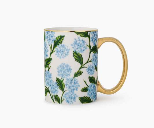 Rifle Paper Co - Hydrangea Porcelain Mug - Findlay Rowe Designs