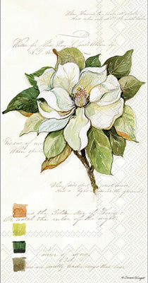 Guest Towel - Magnolia Bloom - Findlay Rowe Designs