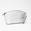Queens Designs - Cosmetic Pouch - Embossed Vegan Leather - Findlay Rowe Designs