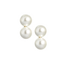 Lisi Lerch - Earrings - Large Belle Double Pearl - Findlay Rowe Designs