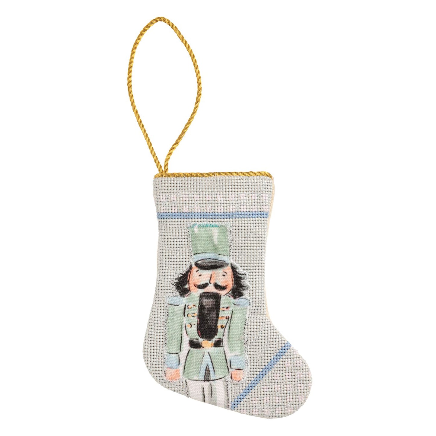 Mud Pie - Stocking - Mini Needlepoint Nutcracker - Findlay Rowe Designs