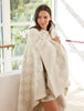 Barefoot Dreams - Throw - CozyChic® Throw - Cotton Checkered - Gray / Cream - Findlay Rowe Designs