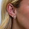 Sahira - Earrings - CZ Eternity Studs - Findlay Rowe Designs