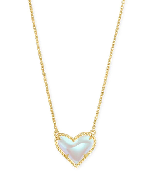Kendra Scott - Ari Heart Neck - Dichroic Glass - Findlay Rowe Designs