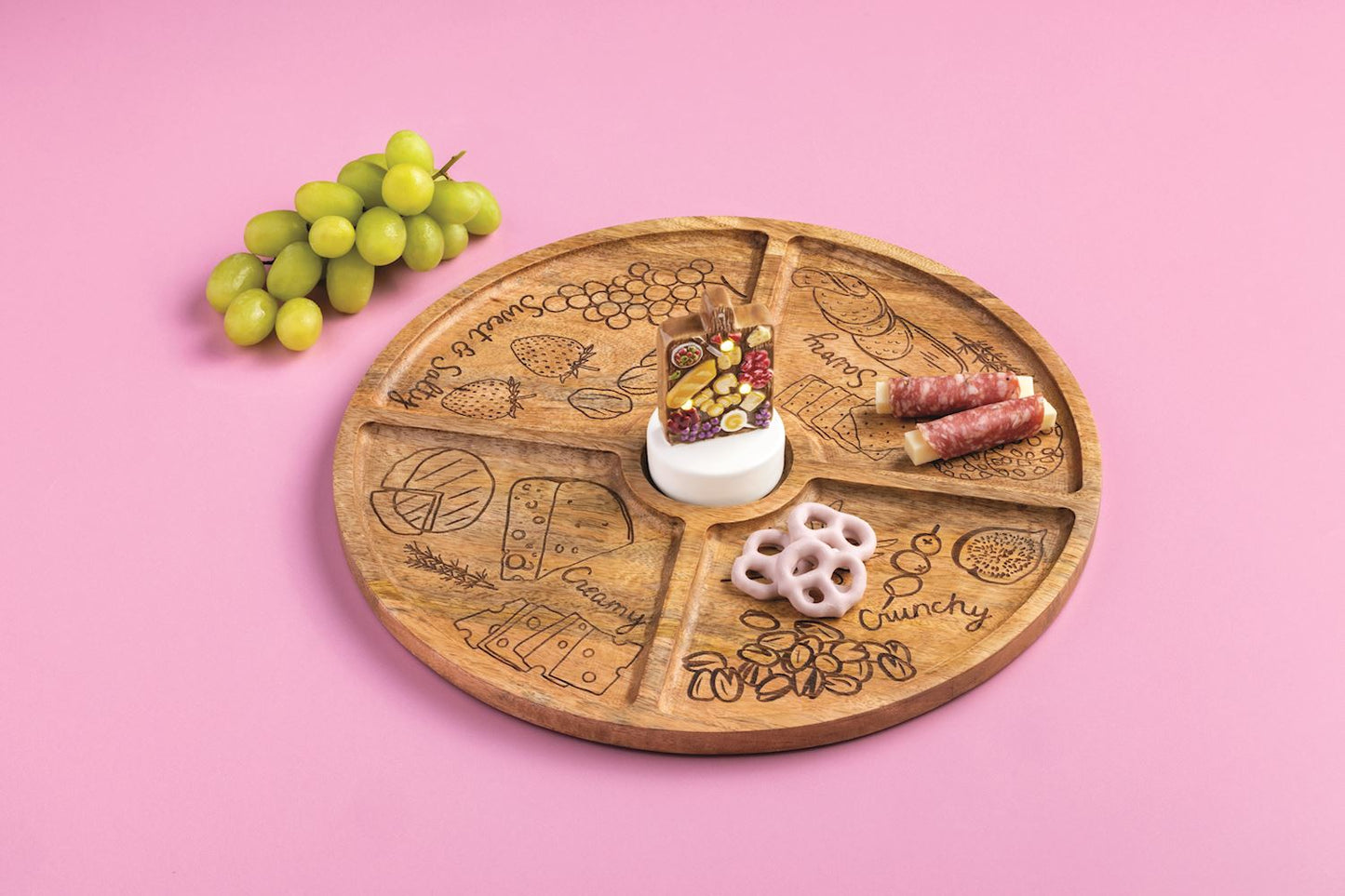 Mud Pie - Light-Up Sitter - Charcuterie Board - Findlay Rowe Designs