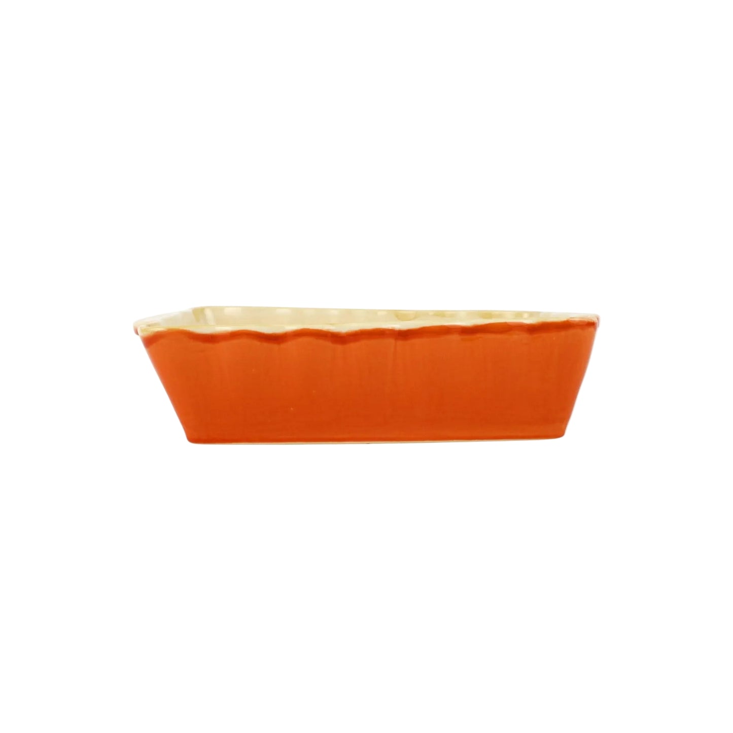 Vietri - Italian Bakers Rectangular - Medium - Orange - Findlay Rowe Designs
