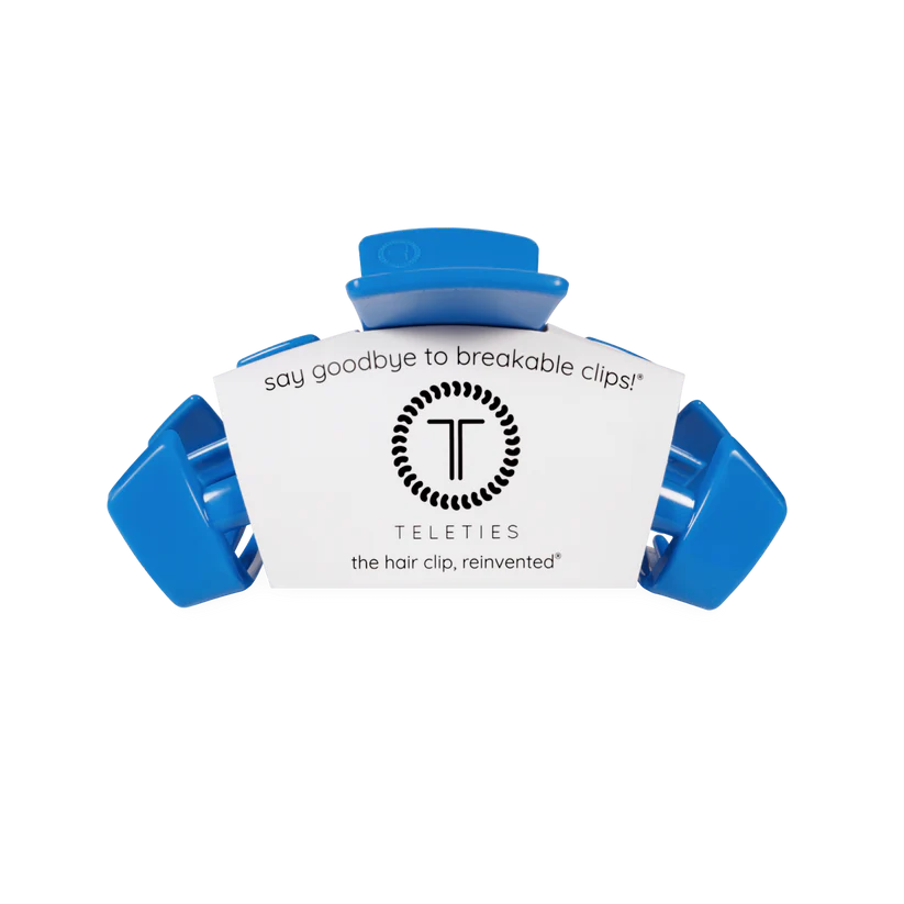 Teleties - Classic Medium Hair Clip - USA - Blue - Findlay Rowe Designs
