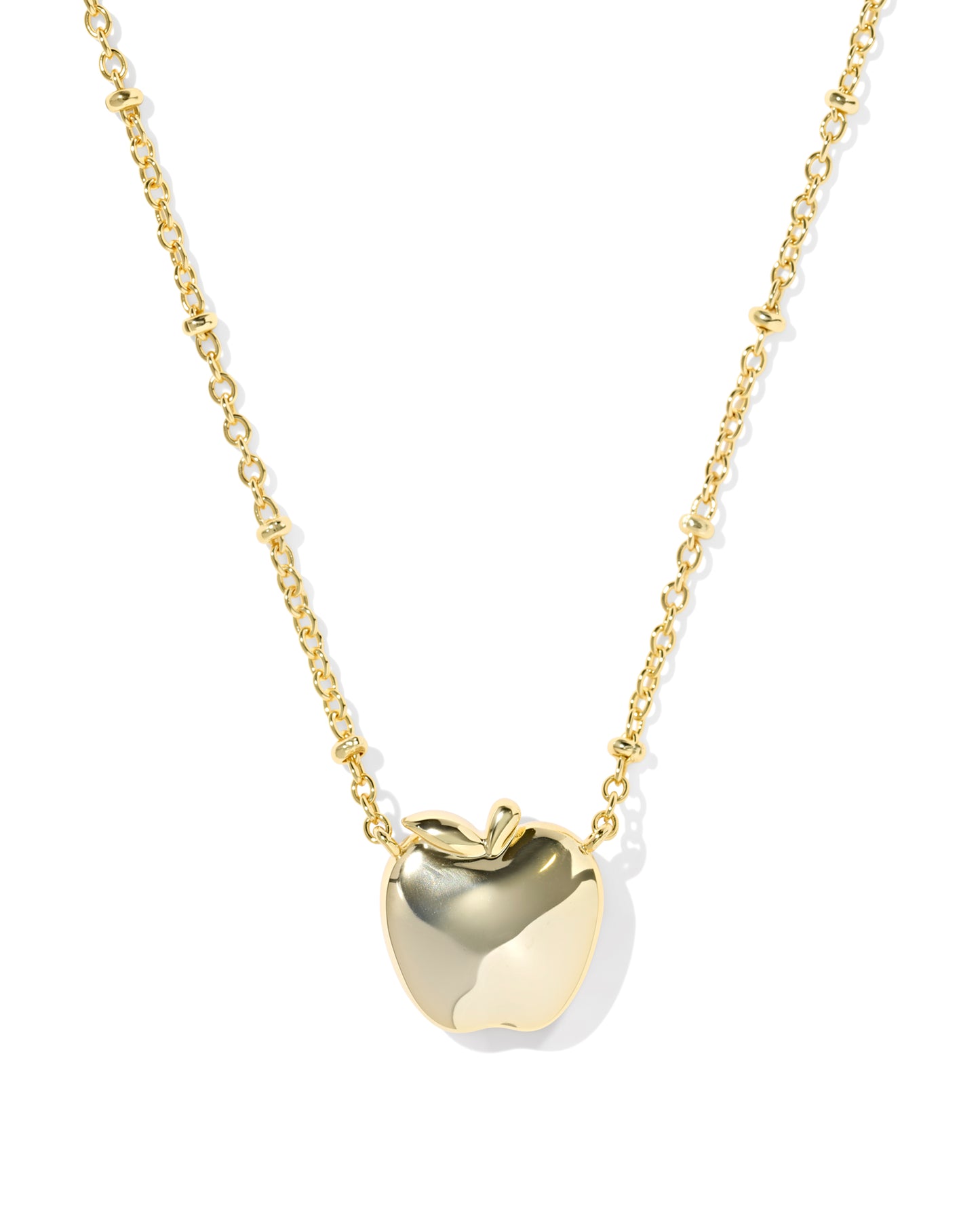Kendra Scott - Necklace -    Apple Short Pendant - Gold Red Illusion - Findlay Rowe Designs