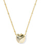 Kendra Scott - Necklace -    Apple Short Pendant - Gold Red Illusion - Findlay Rowe Designs