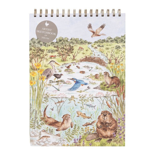 Sketchbook - Nature Riverbank - Findlay Rowe Designs