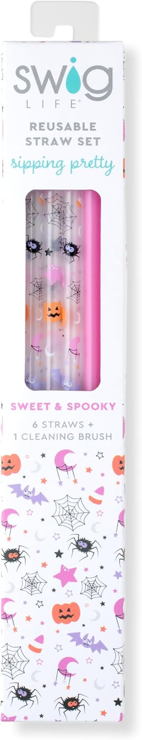 Swig - Reusable Straw Set - Sweet And Spooky - Findlay Rowe Designs