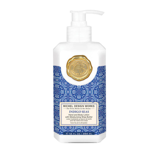Michel Design Works – Hand & Body Lotion –  Indigo Seas - Findlay Rowe Designs