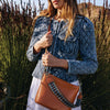 HOBO -  Belle Convertible Shoulder Bag in Honey Brown - Findlay Rowe Designs