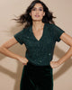 Jude Connally - Winnie Tee Sequins - Palace Green - Findlay Rowe Designs