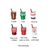 Swig - Swig Shots 2oz - Gameday Red Black - Findlay Rowe Designs