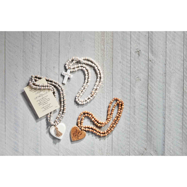 Mud Pie - Natural Wood Bead Decor - Findlay Rowe Designs