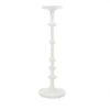 Clearance - Mud Pie - Taper Candle Holder - White Metal