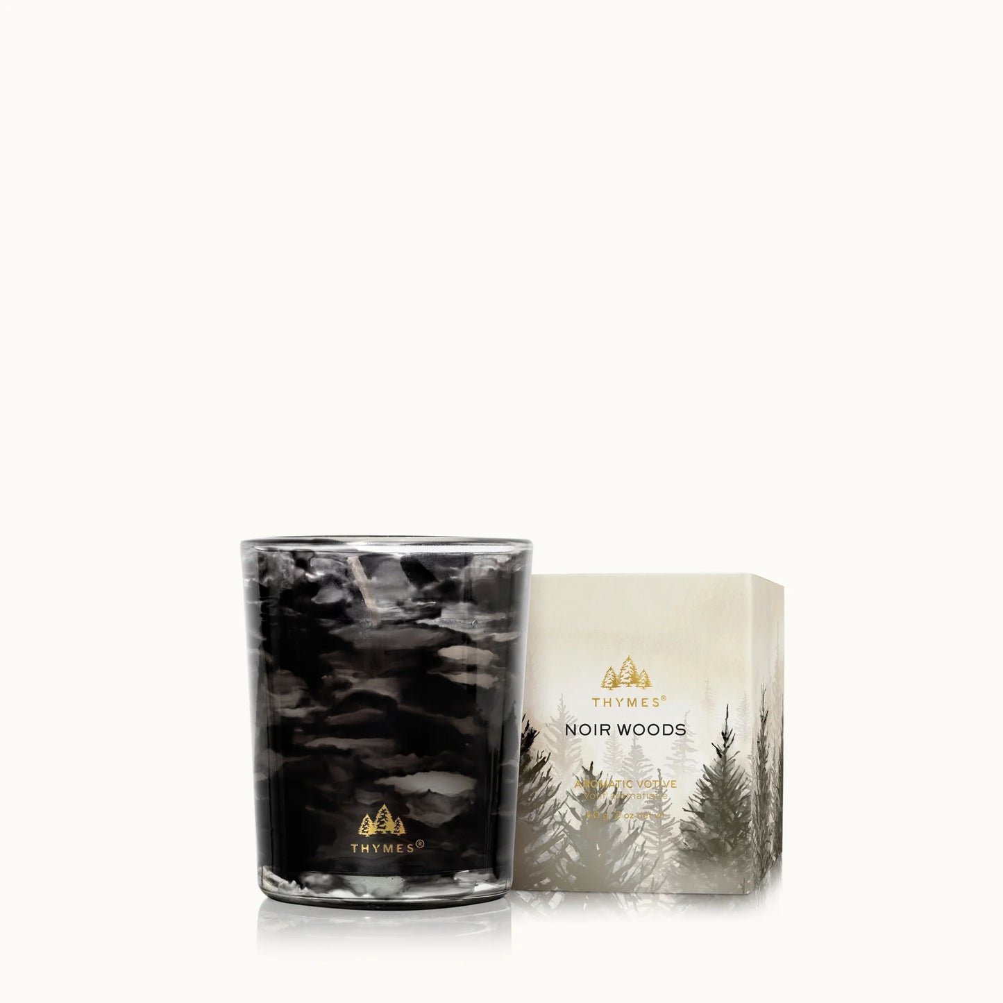 Thymes - Votive Candle - Noir Woods