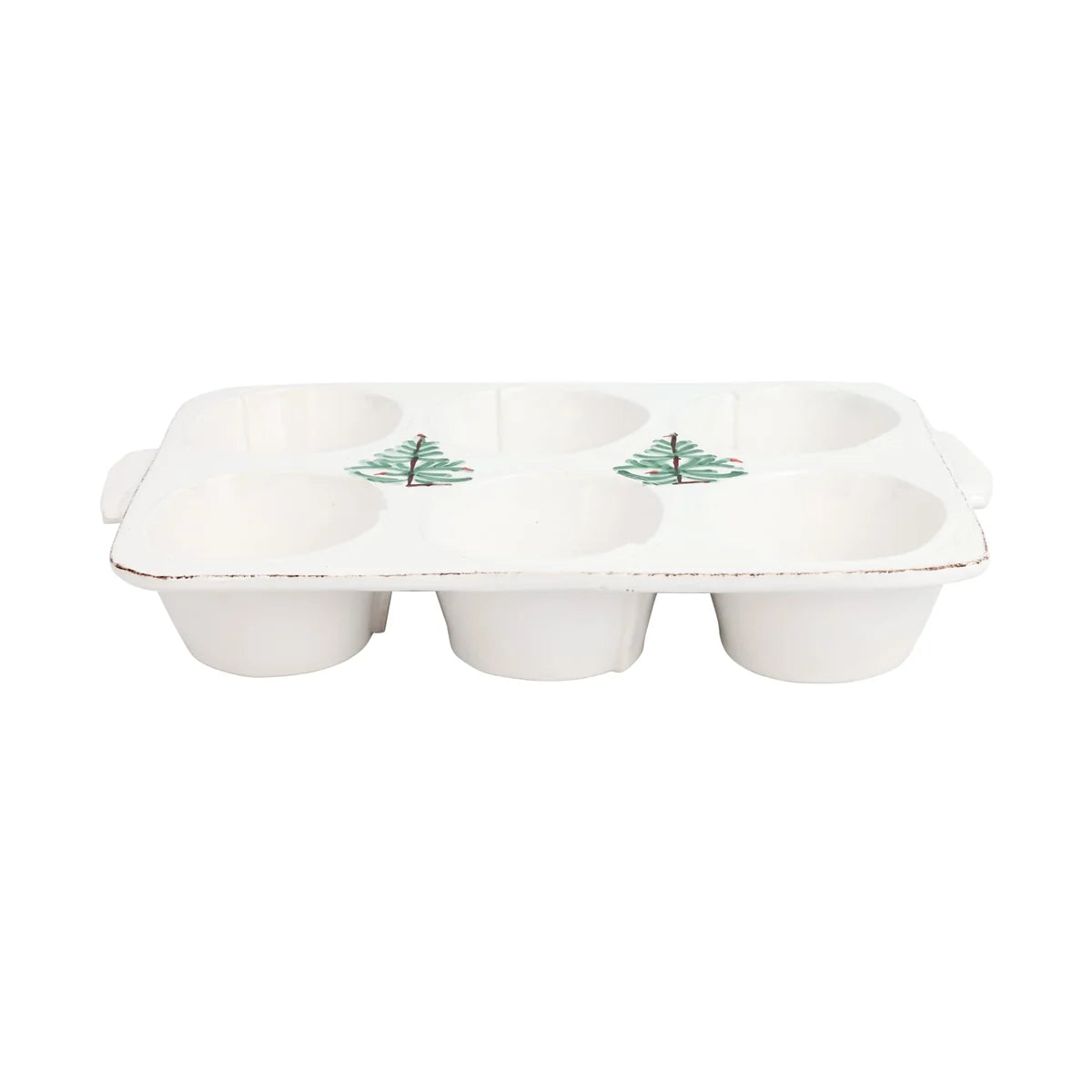 Vietri - Lastra Holiday Muffin Tin - Findlay Rowe Designs
