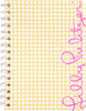 Lilly Pulitzer - Mini Spiral Notebook - Gold Caning - Findlay Rowe Designs