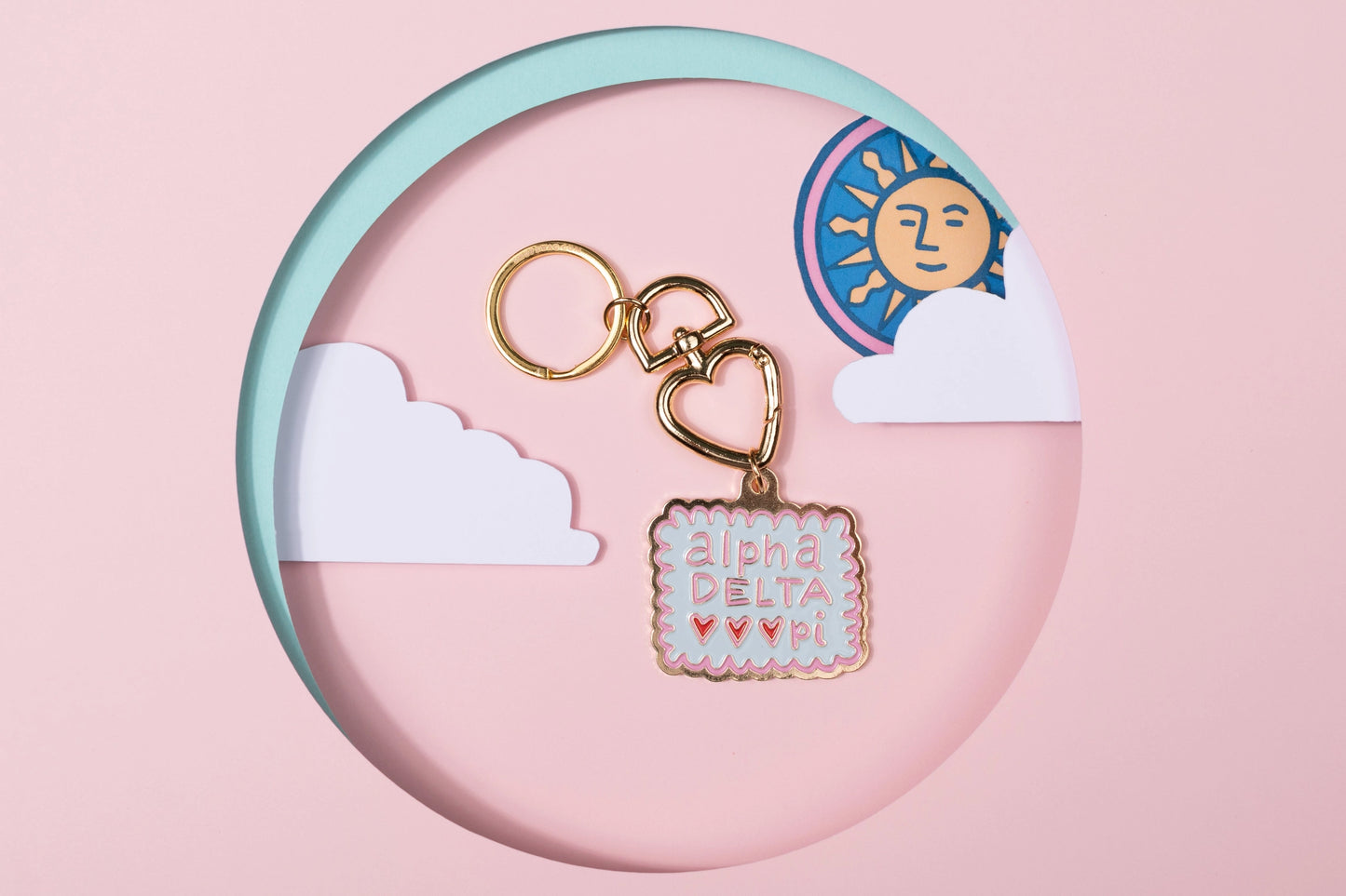 Swag - Travel Enamel Keychain - Sorority