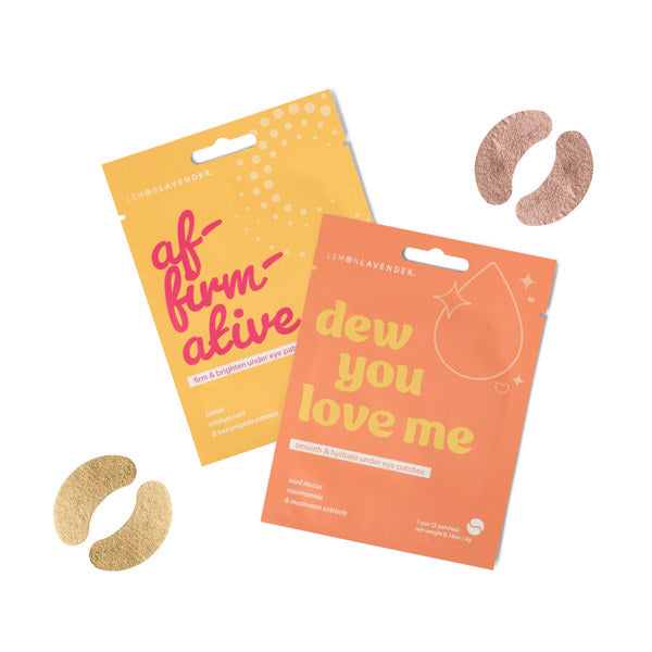 Lemon Lavender - Eye Candy Foil - Under Eye Patches - Findlay Rowe Designs