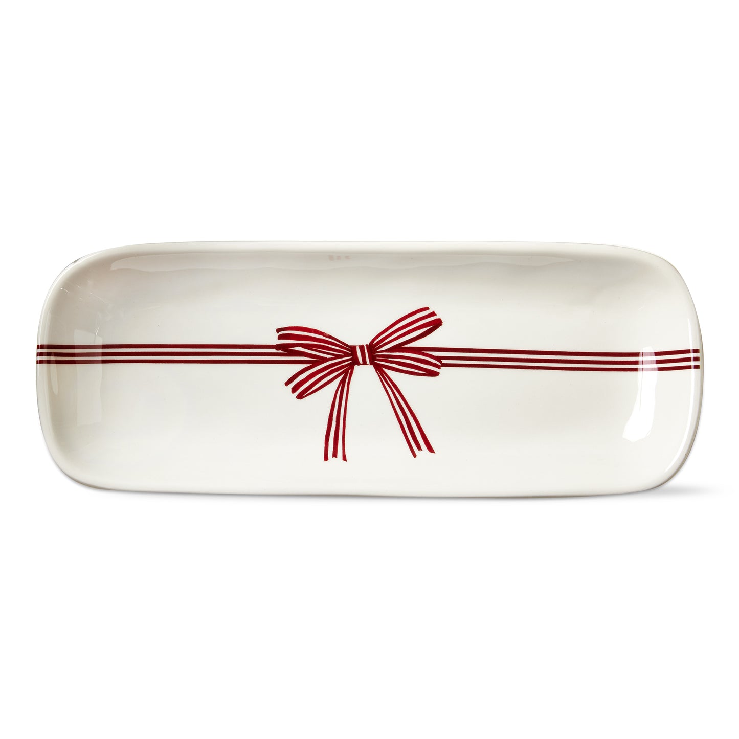 Platter - Rectangle - Red Bow - Findlay Rowe Designs
