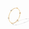 Julie Vos- Gold Milano Bangle, Cubic Zirconia - Findlay Rowe Designs