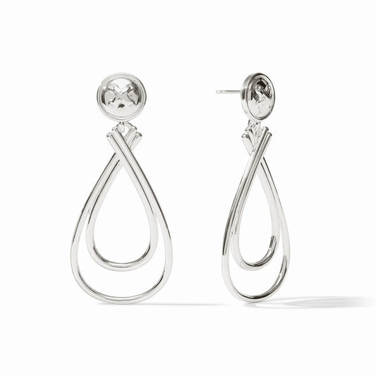 Julie Vos - Earrings - Essex - Silver