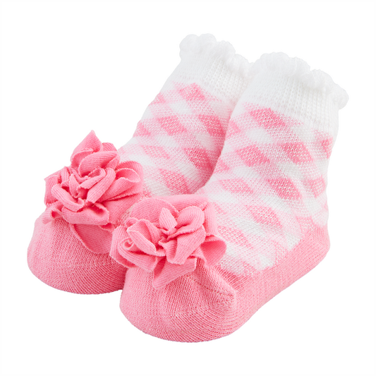 Mud Pie - Baby - Flower Gingham Socks - Findlay Rowe Designs