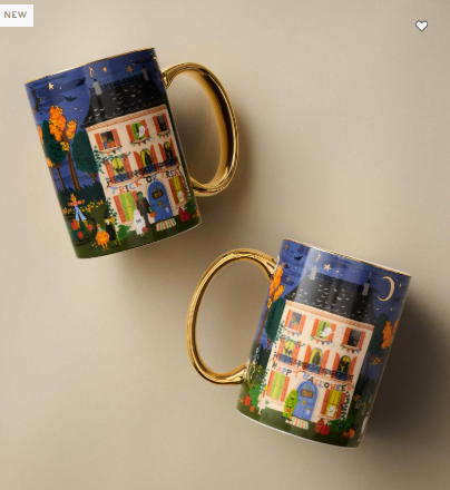 Rifle Paper Co - Coffee Mug - Haunted House - Findlay Rowe Designs