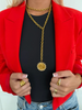 ChanSutt Pearls - Coin Necklace - Gold - Findlay Rowe Designs