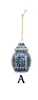 Ornament - Stoneware Ginger Jar - Blue & White - Findlay Rowe Designs