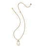Kendra Scott - Necklace - Alexa Locket - Vintage Gold Ivory Mother Of Pearl - Findlay Rowe Designs