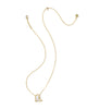 Kendra Scott - Necklace -  Drill Team Boot Gold Short Pendant - Findlay Rowe Designs