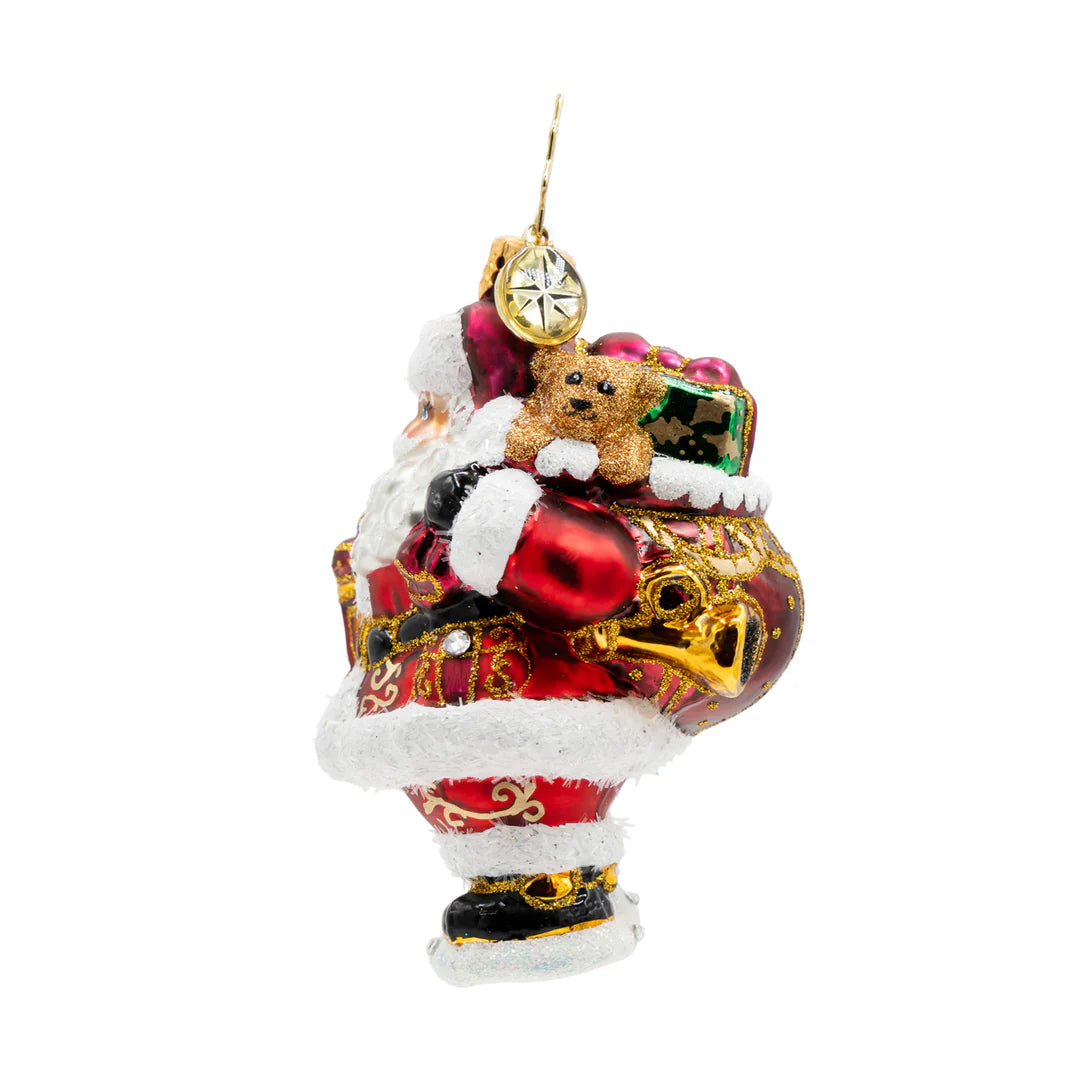 Christopher Radko - Ornament - 2026 Little Gem - A Claus To Celebrate - Findlay Rowe Designs