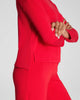 Spanx - Top - Air Essentials Long Sleeve Side Slit- Red - Findlay Rowe Designs