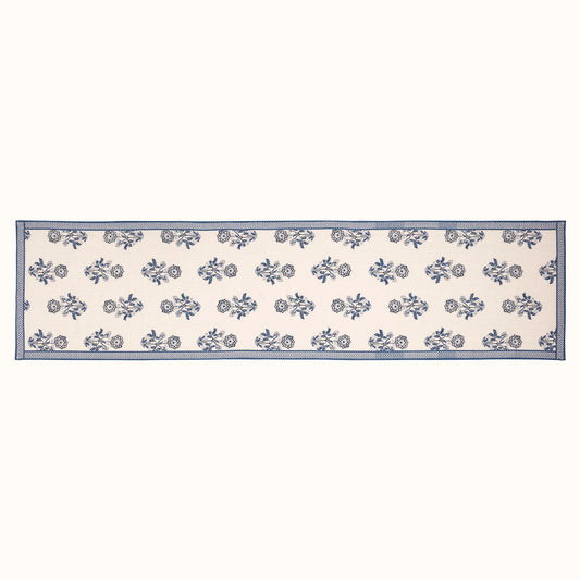 Mud Pie - Table Runner - Blue Floral - Findlay Rowe Designs